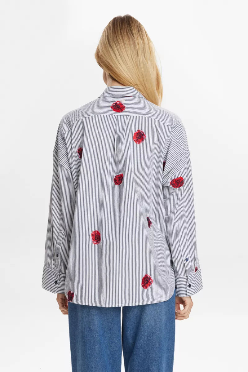NUMPH NUTILLIE SHIRT - Dark Sapphire