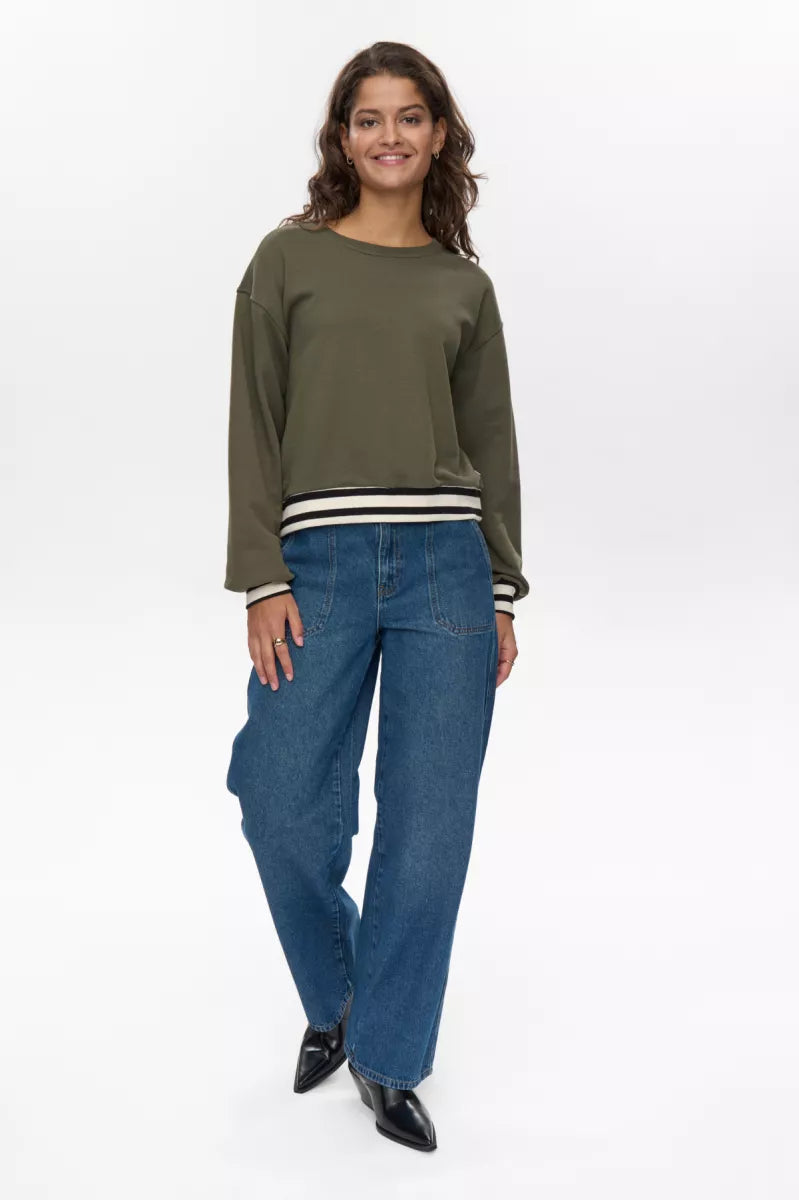 NUMPH Nutada Sweat - Grape Leaf