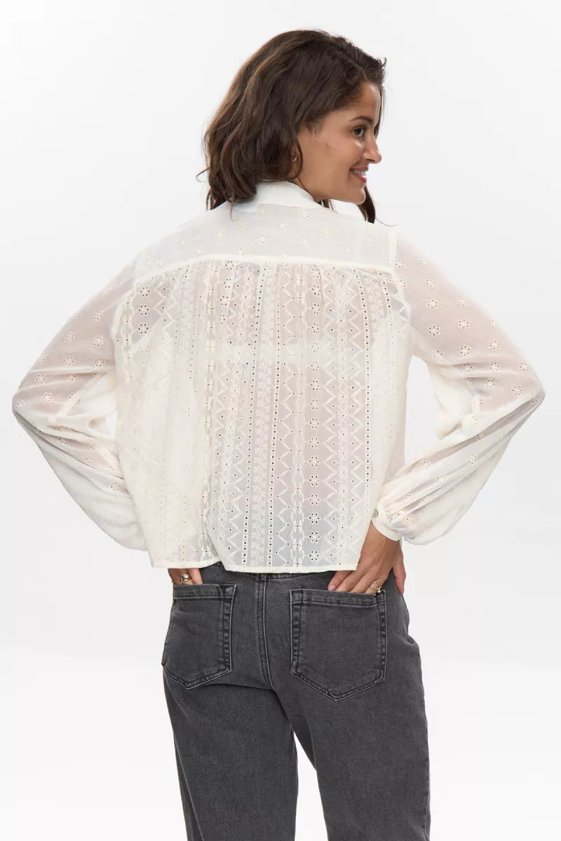 NUMPH Nulaure Shirt - Cloud Dancer