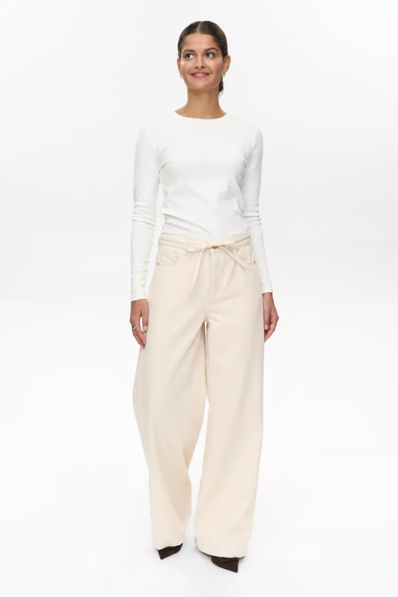 NUMPH NUBROOKLYN SOLID JEANS - Nature