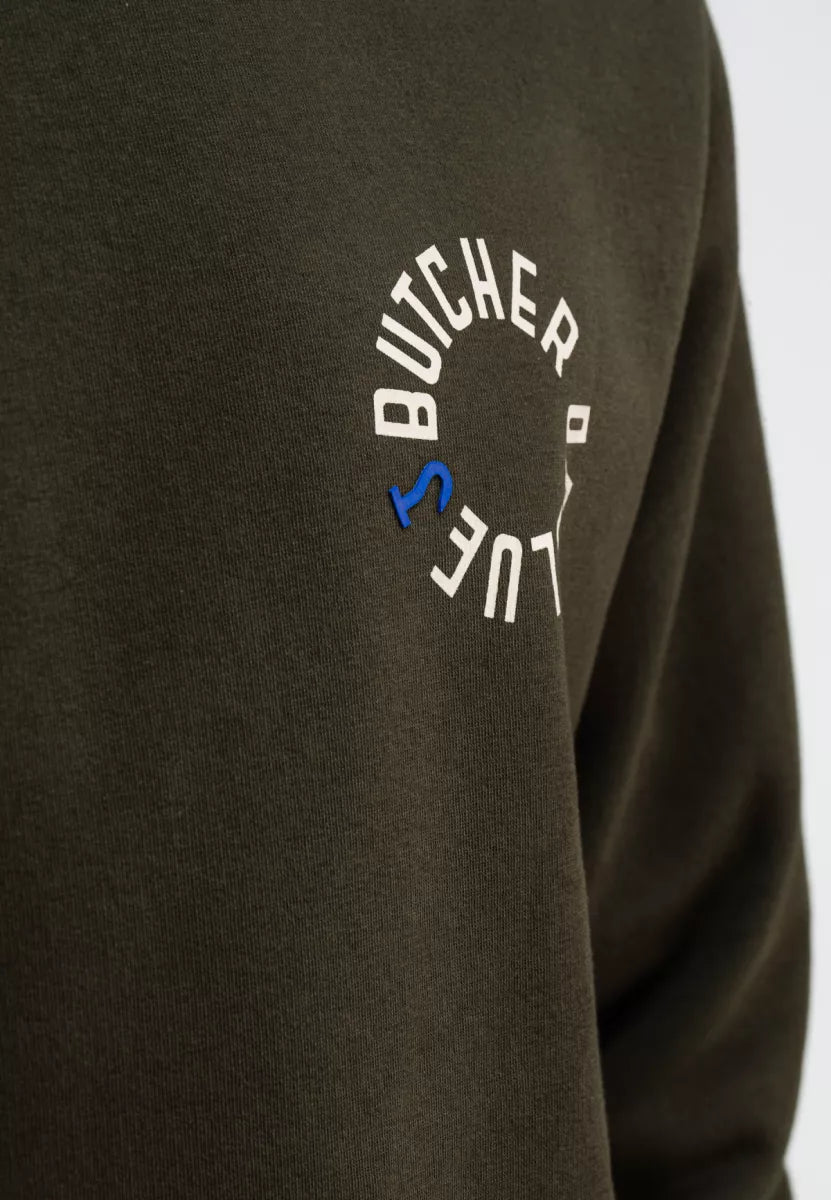 BUTCHER OF BLUE Army Circle Crew