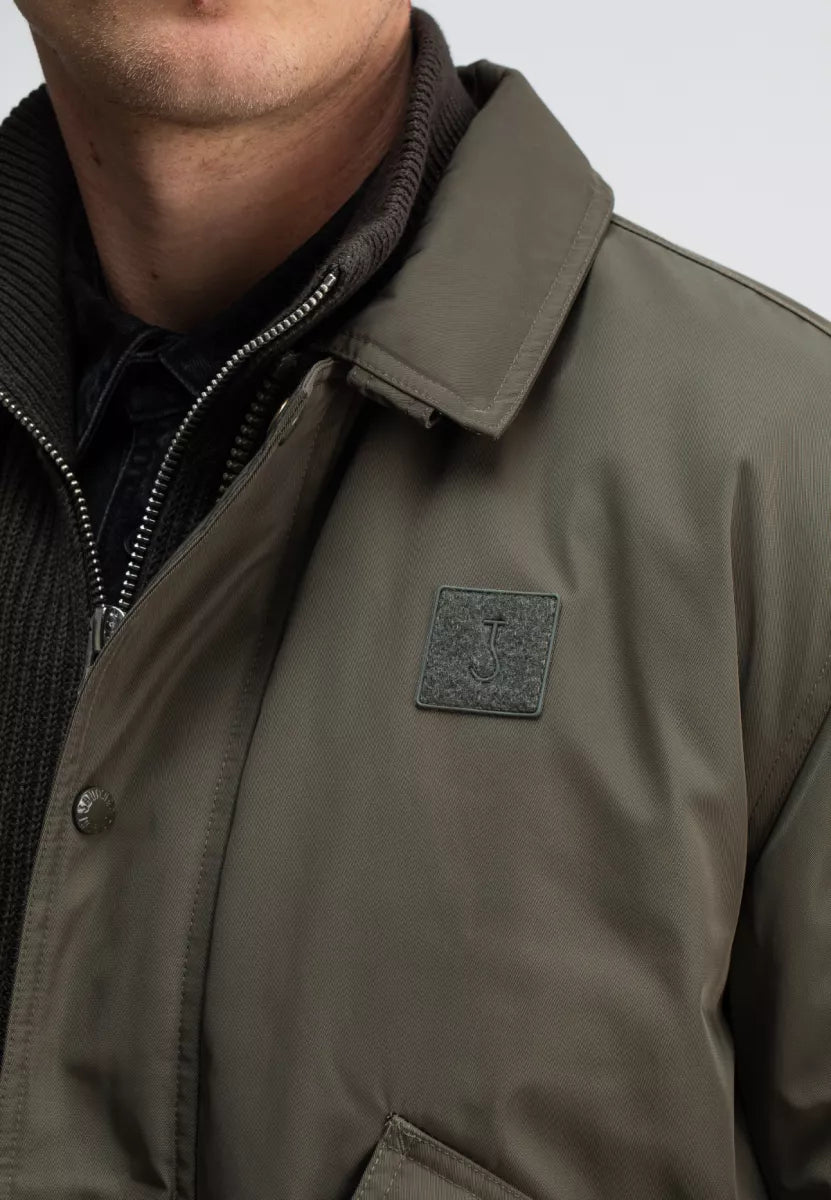 BUTCHER OF BLUE Carlo Satin Flight Bomber