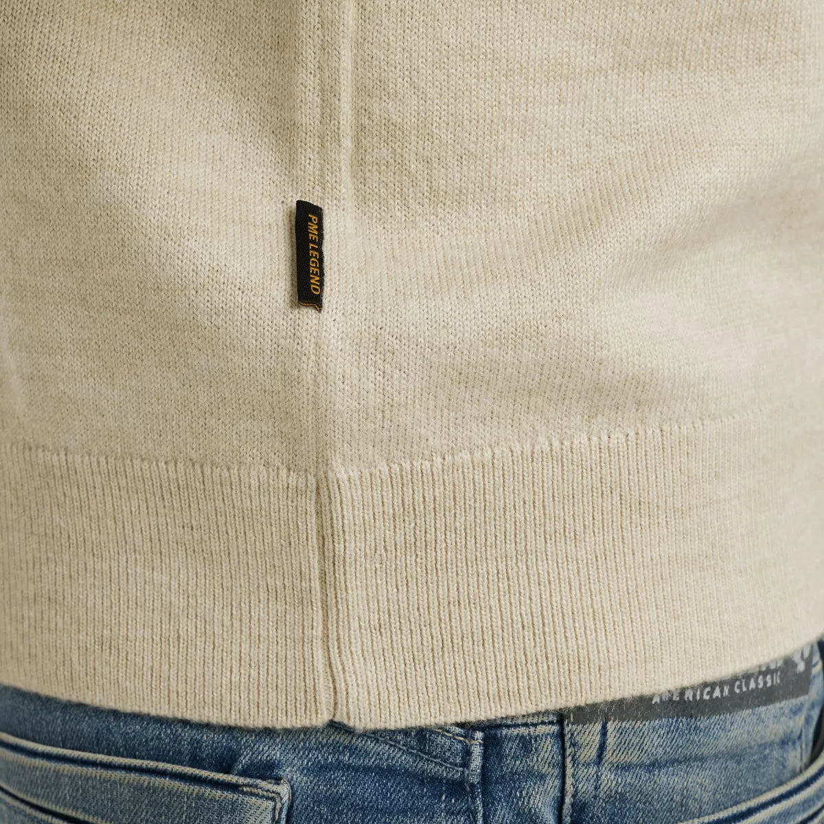 PME-LEGEND Knit Pullover - Ecru