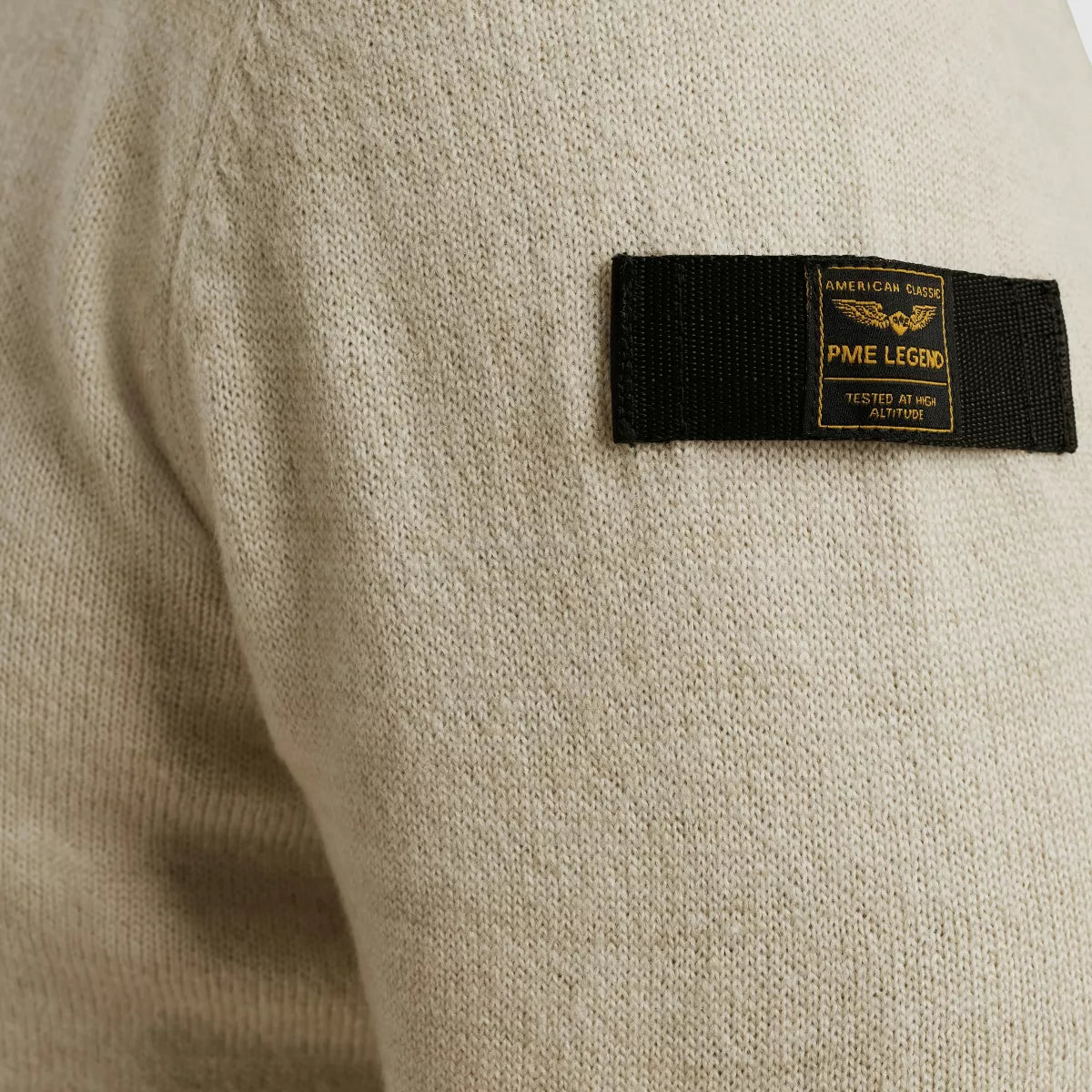 PME-LEGEND Knit Pullover - Ecru