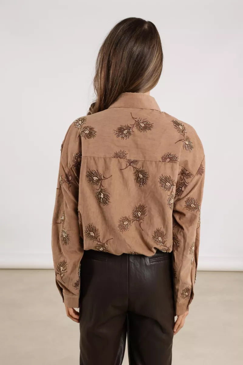 NUKUS Iris Blouse Embroidery