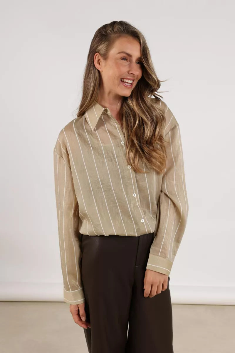 NUKUS Iris Blouse Stripe