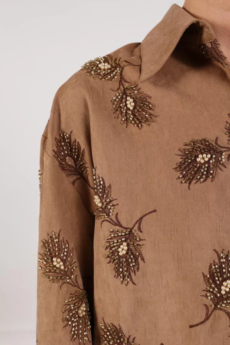 NUKUS Iris Blouse Embroidery