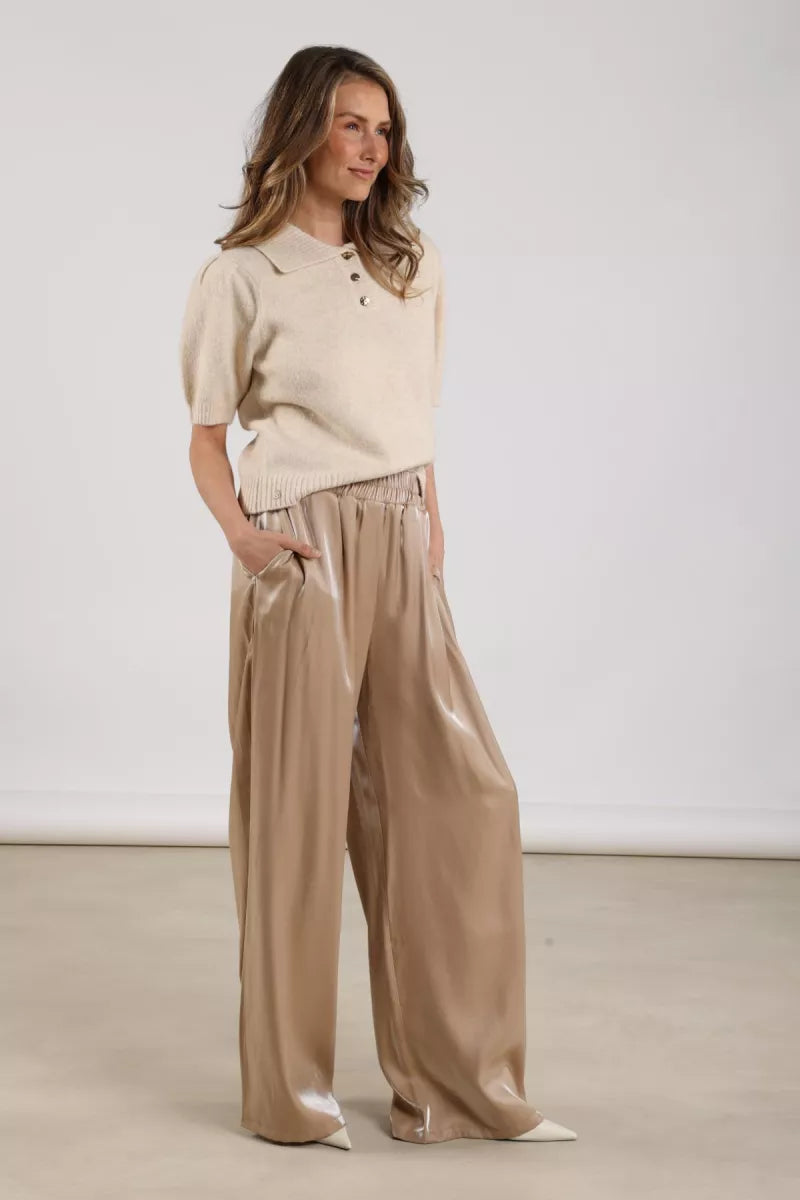 NUKUS Doorty Pants Shiny - Zand