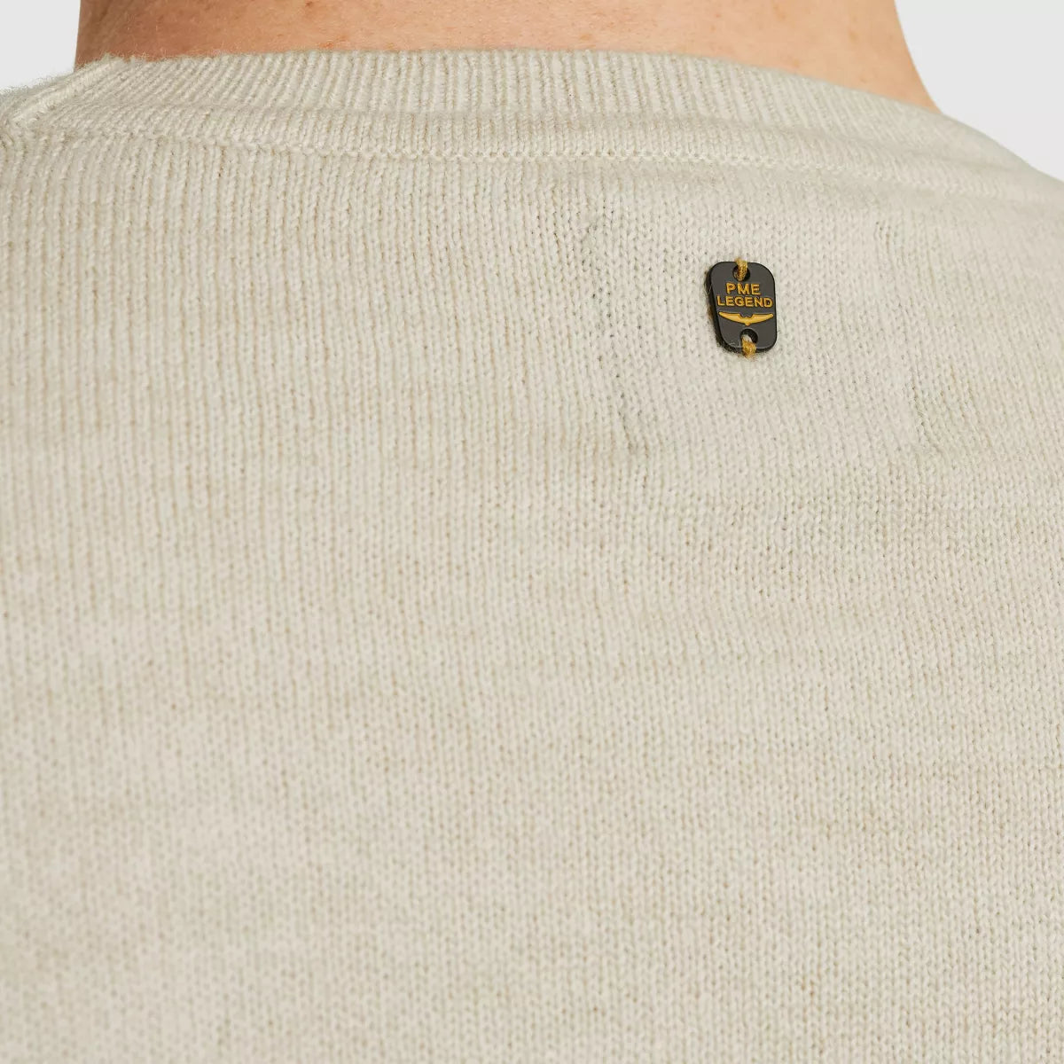 PME-LEGEND Knit Pullover - Ecru