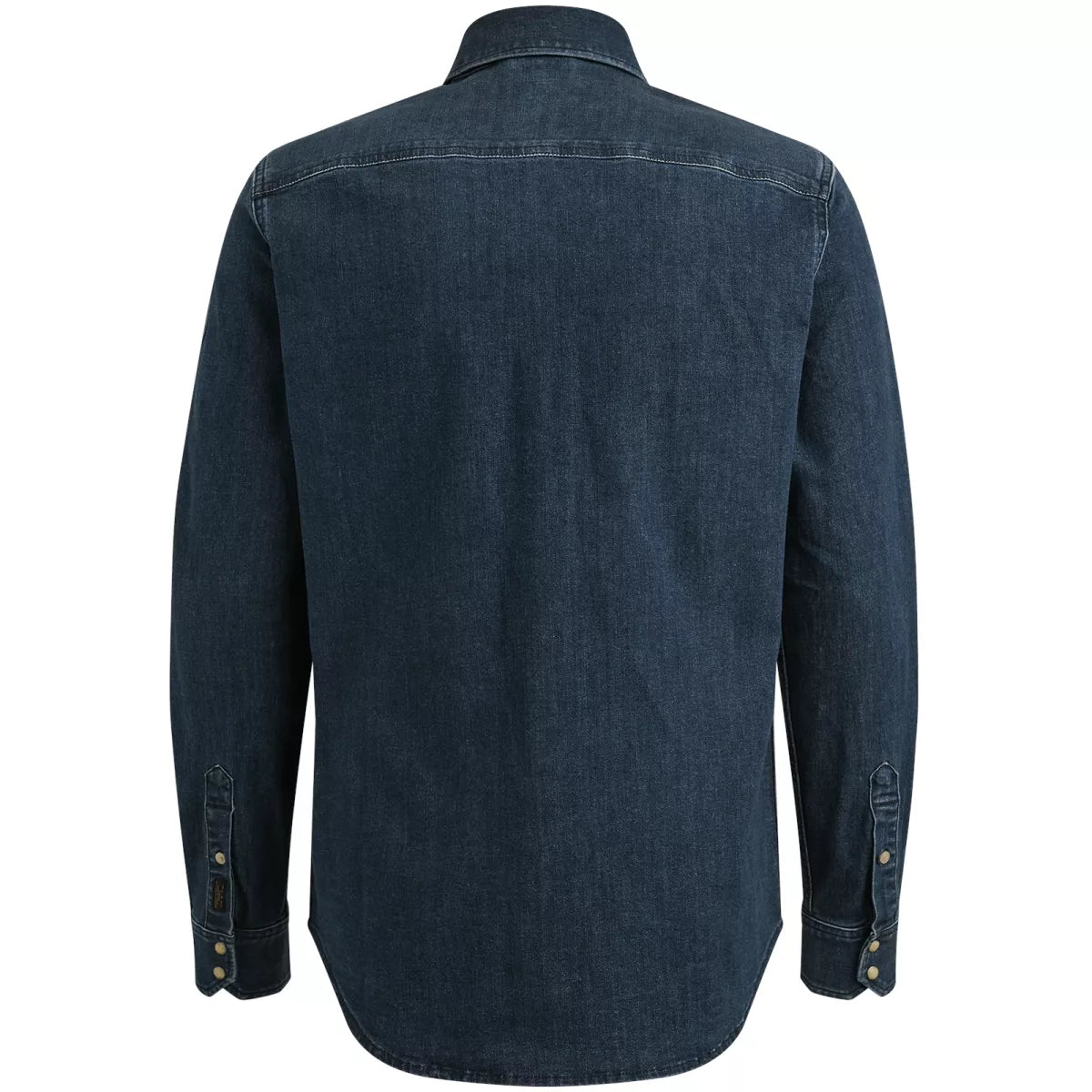 PME-LEGEND Long Sleeve Shirt - Denim Blauw