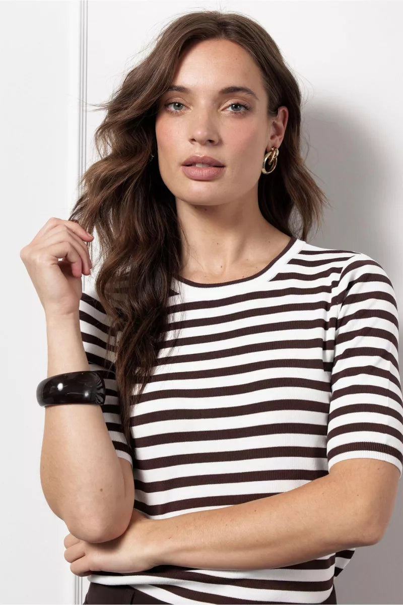 STUDIO ANNELOES Luna Stripe Pullover