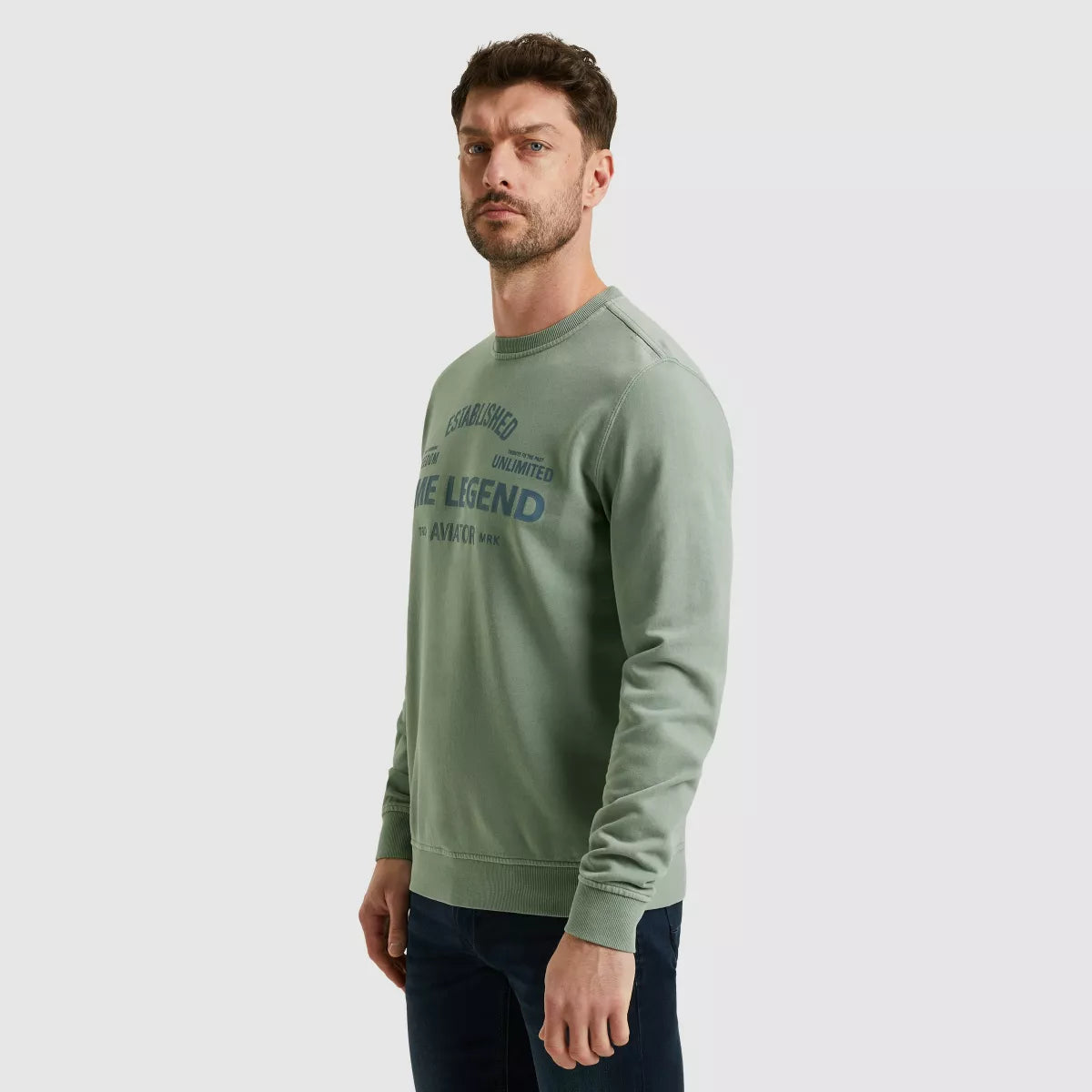 PME-LEGEND Sweat Terry Garment - Blauw