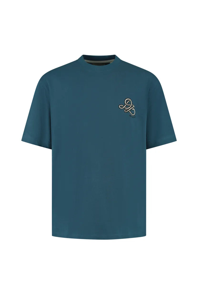 DSTREZZED Lasse Graphic Tee - Blue Fusion