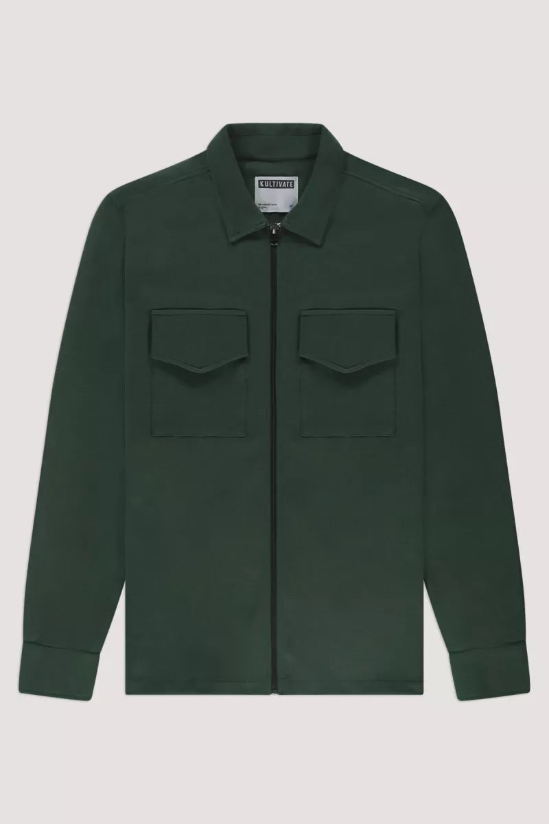 KULTIVATE Luxury Zip - Groen