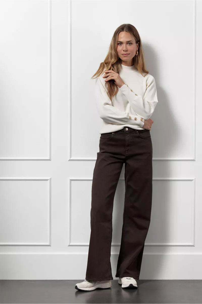 STUDIO ANNELOES Lexie Col Denim Trousers