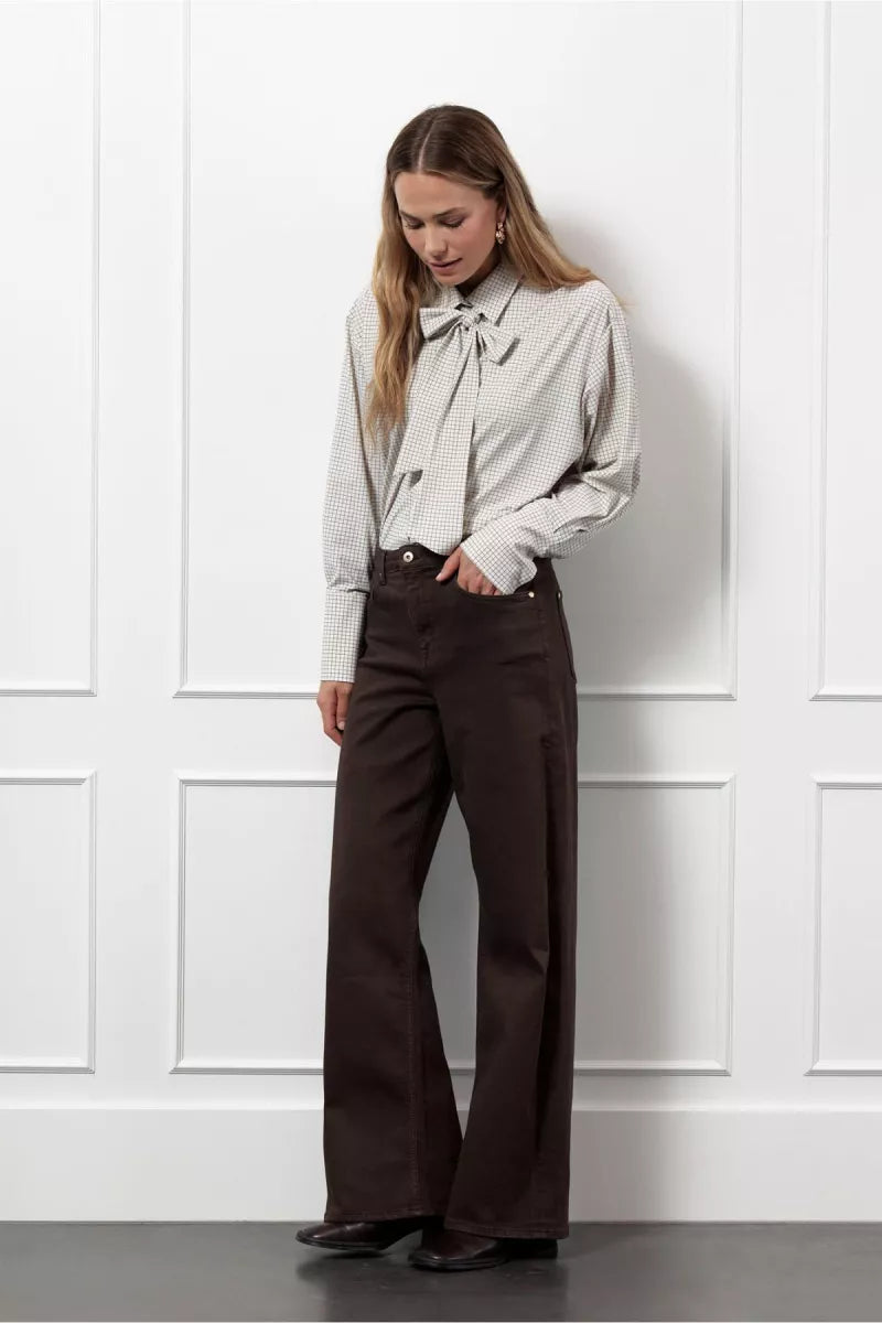 STUDIO ANNELOES Lexie Col Denim Trousers