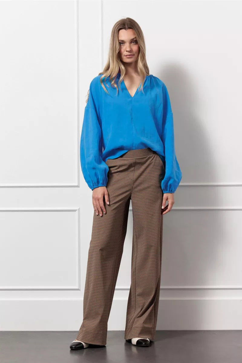 STUDIO ANNELOES Lexie Check Trousers
