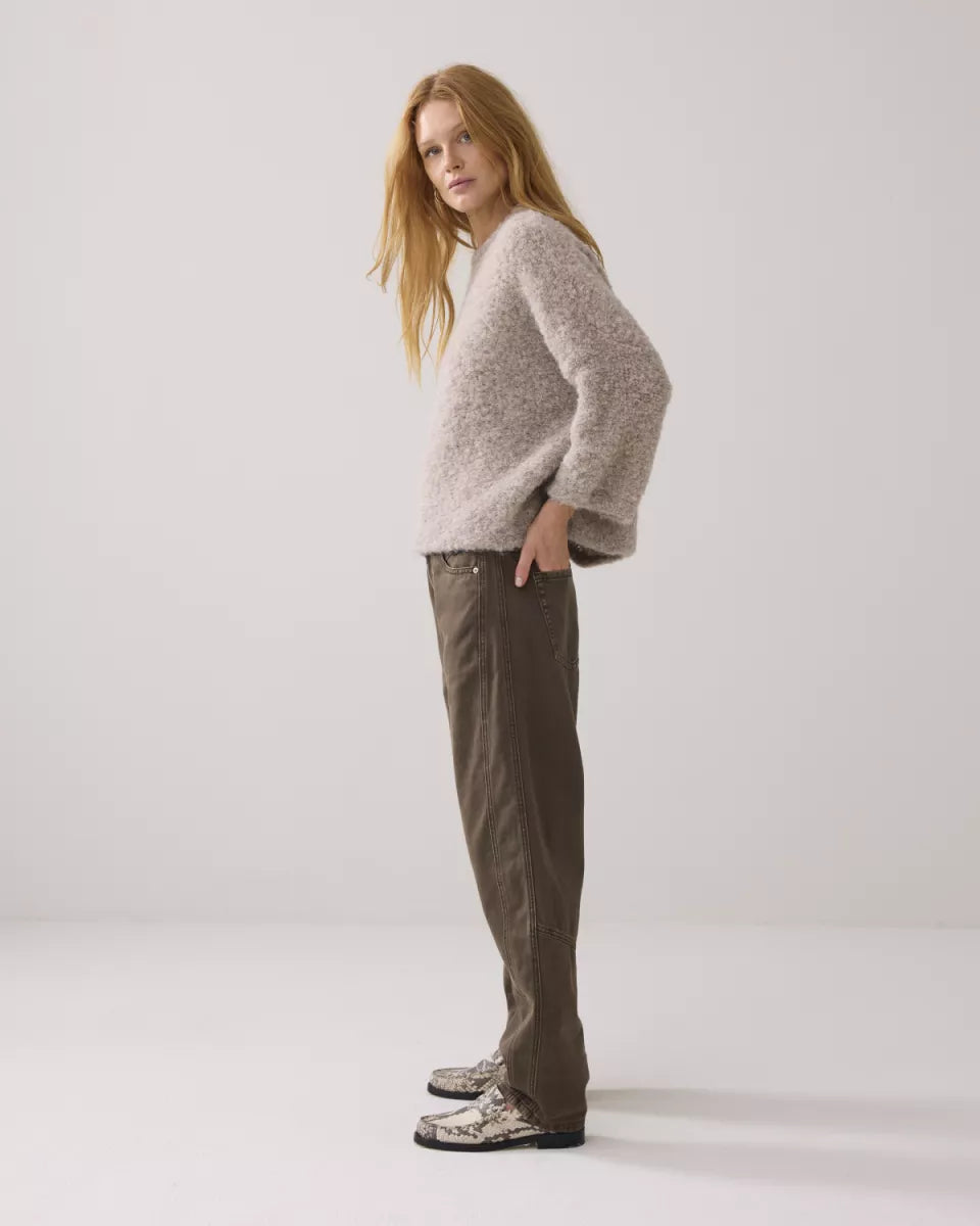 SUMMUM Loose Fit Coloured Denim