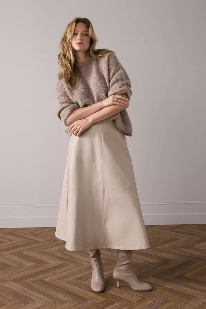 SUMMUM Sweater Soft Boucle Knit