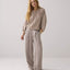 SUMMUM Boxy top glanzend