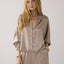 SUMMUM Blouse Crinkle Satin