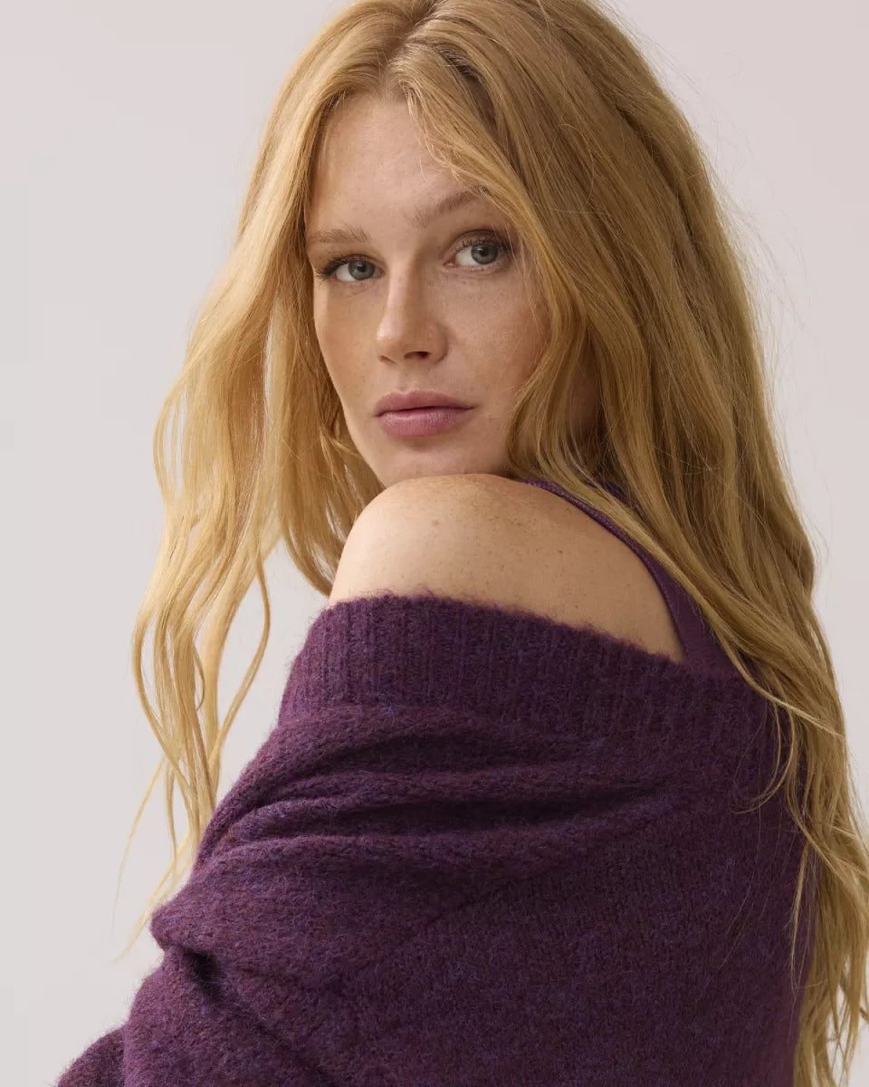 SUMMUM Puff Sleeve Cardigan