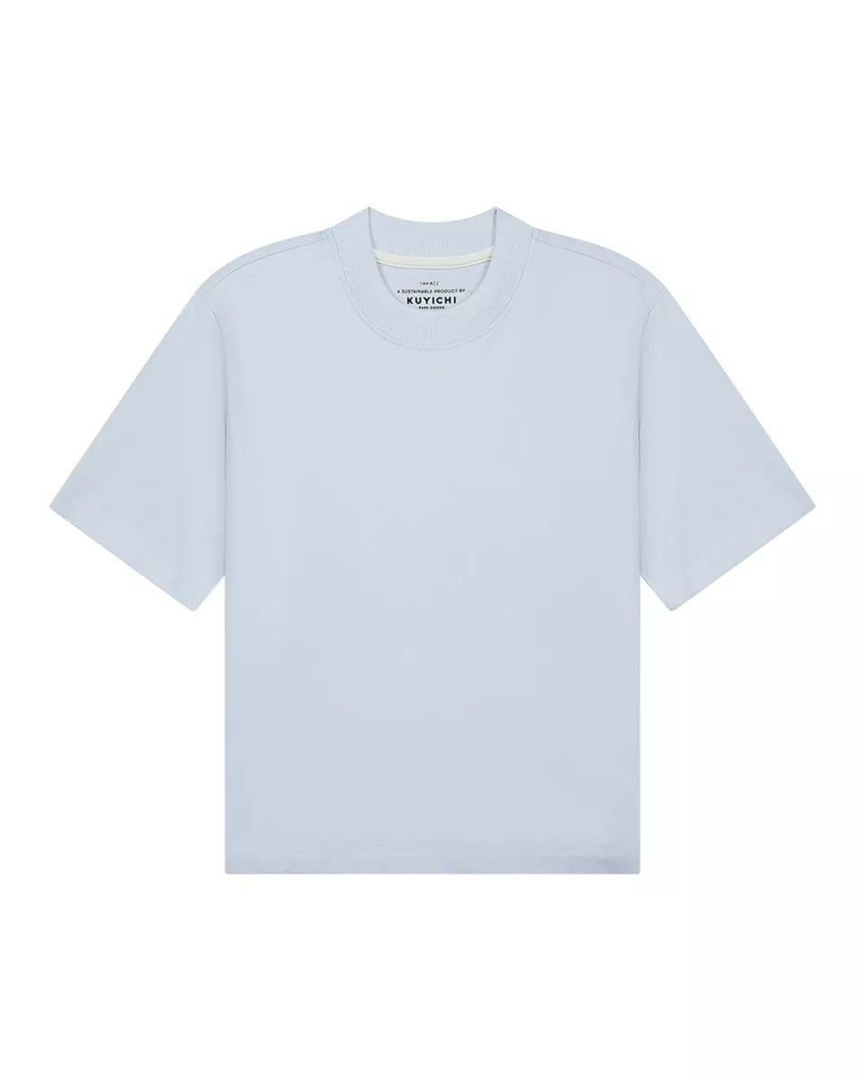 KUYICHI Jill Heavy Tee - CLoud Blue