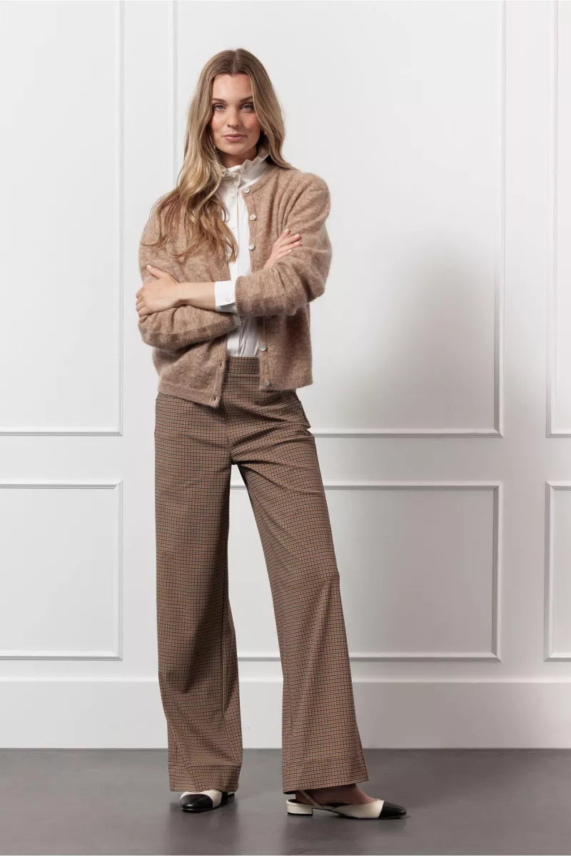 STUDIO ANNELOES Lexie Check Trousers