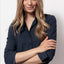 STUDIO ANNELOES Poppy Denim Blouse