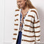 STUDIO ANNELOES Joyce Stripe Cardigan