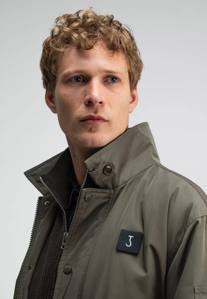 BUTCHER OF BLUE Carlo Satin Flight Bomber