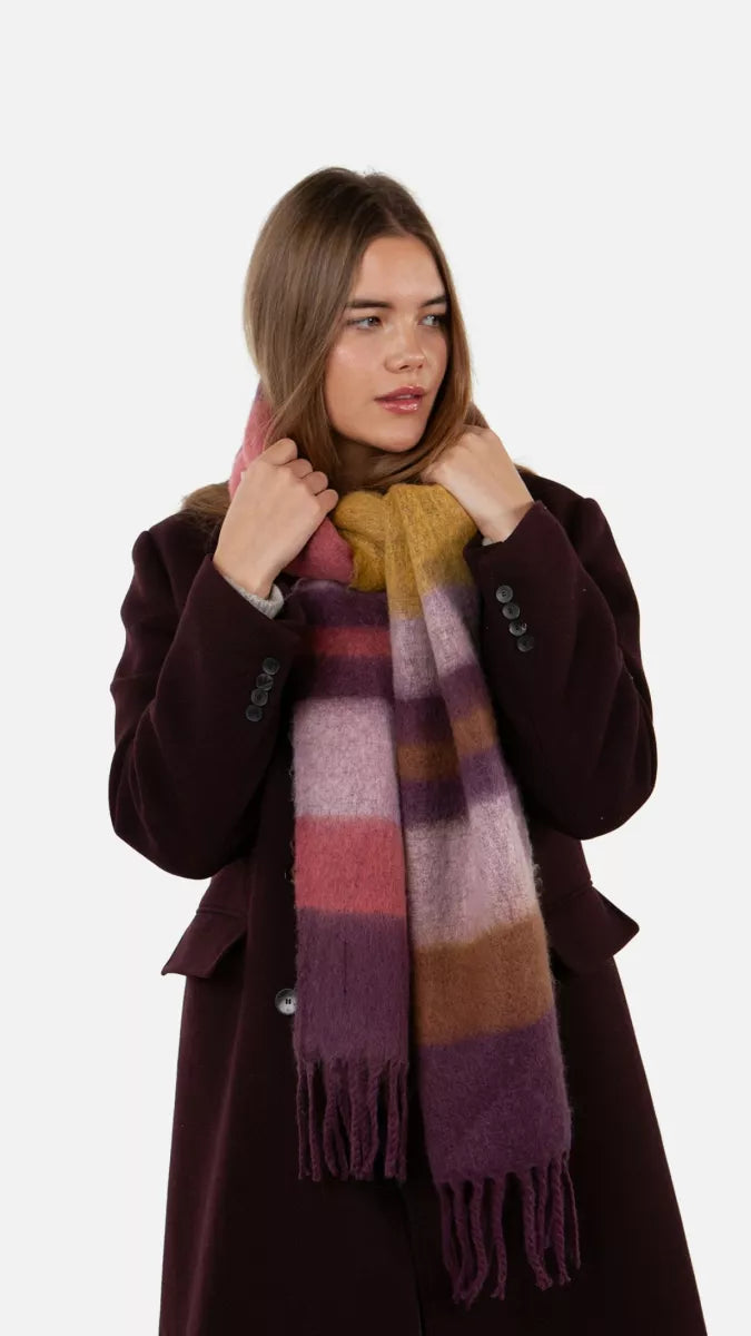 BARTS Eluzabeth Scarf - Aubergine