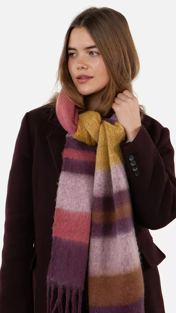 BARTS Eluzabeth Scarf - Aubergine