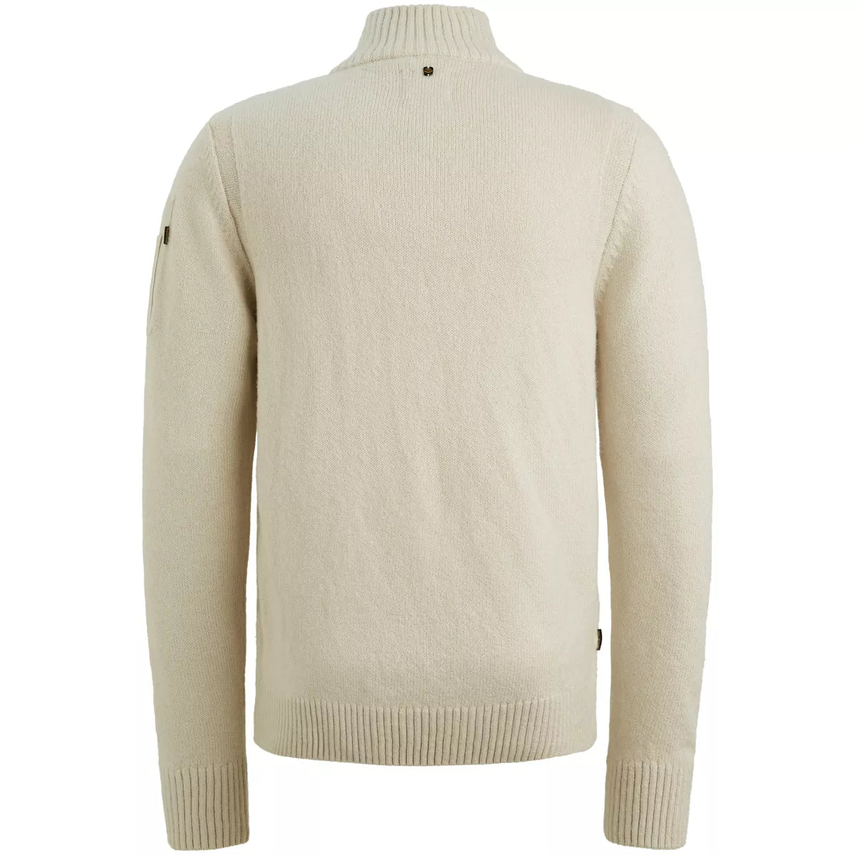 PME-LEGEND Half Zip Knit Pullover - Ecru