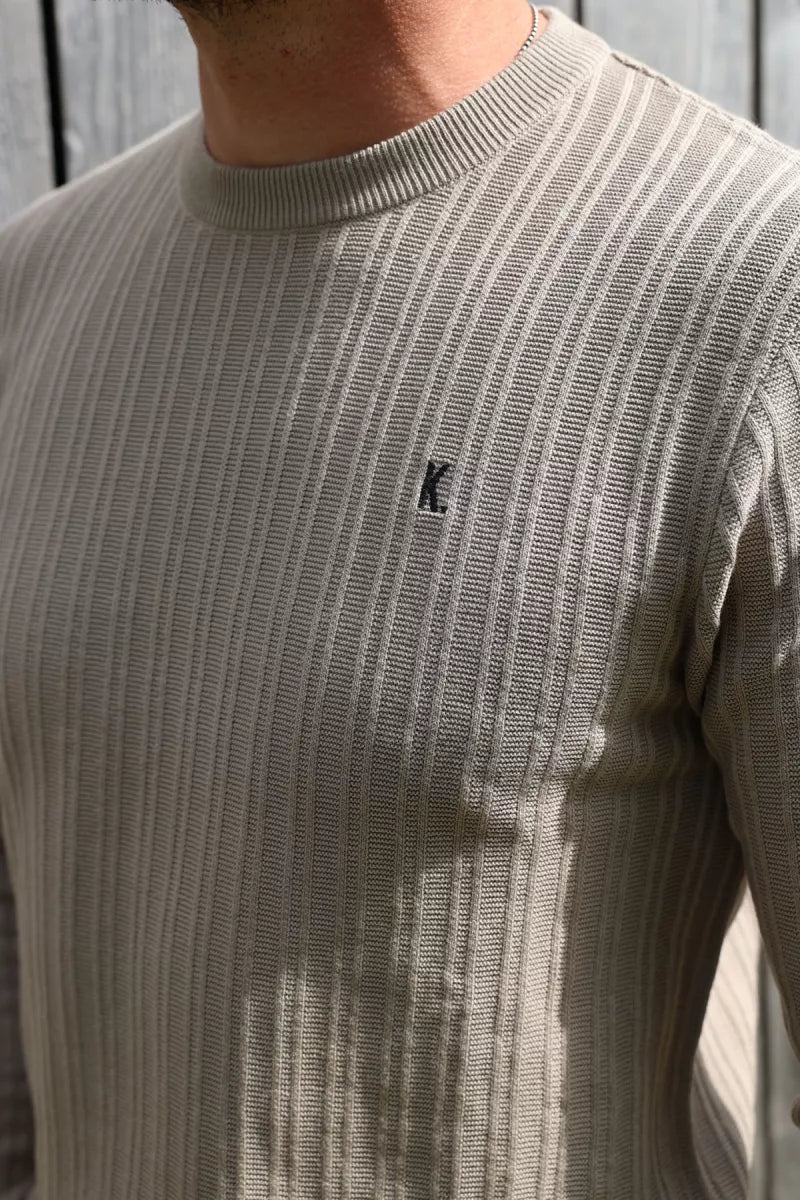 KULTIVATE Vertical Sweater - Seneca Rock