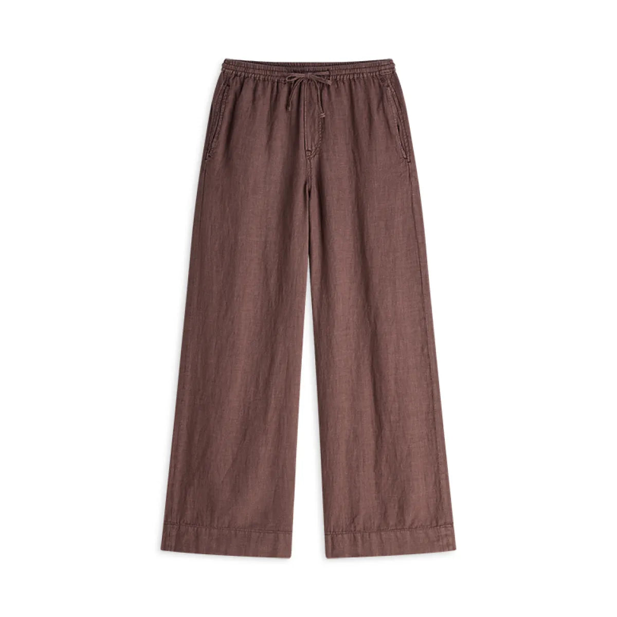 SUMMUM Wide Leg Pants Light Linen