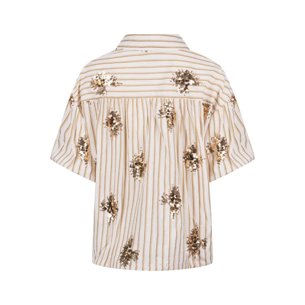 NUKUS Leia Blouse Stripe Paillet