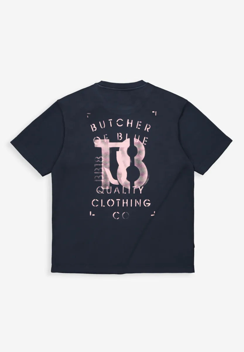 BUTCHER OF BLUE Mercer Layer Loose Tee | Alaska Blue