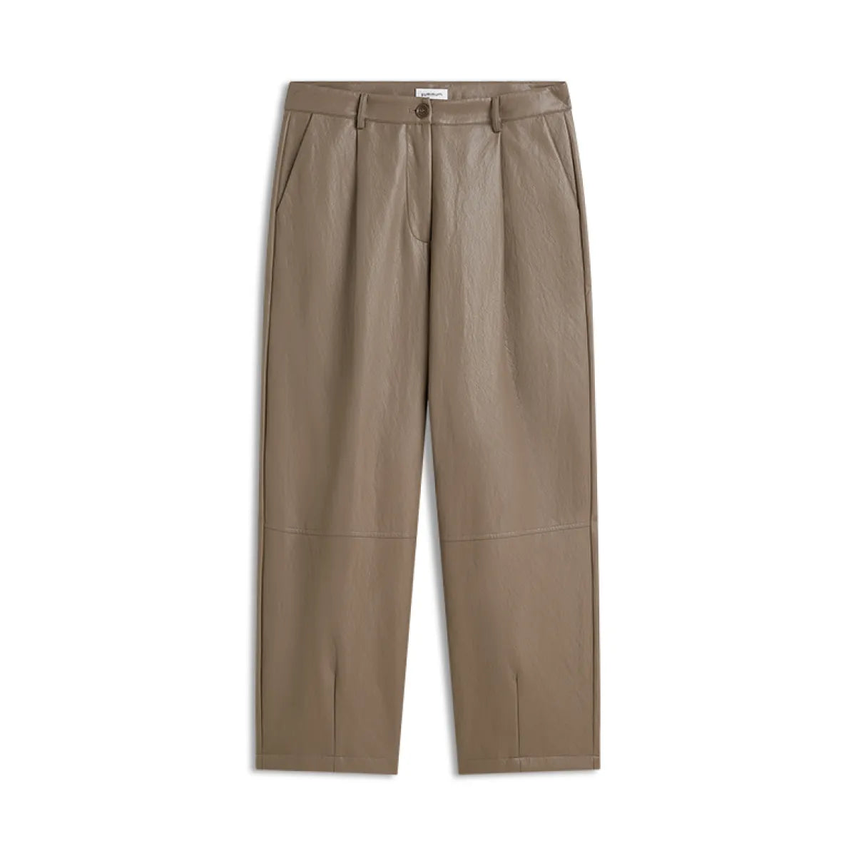 SUMMUM Balloon Trouser Soft Faux Leather
