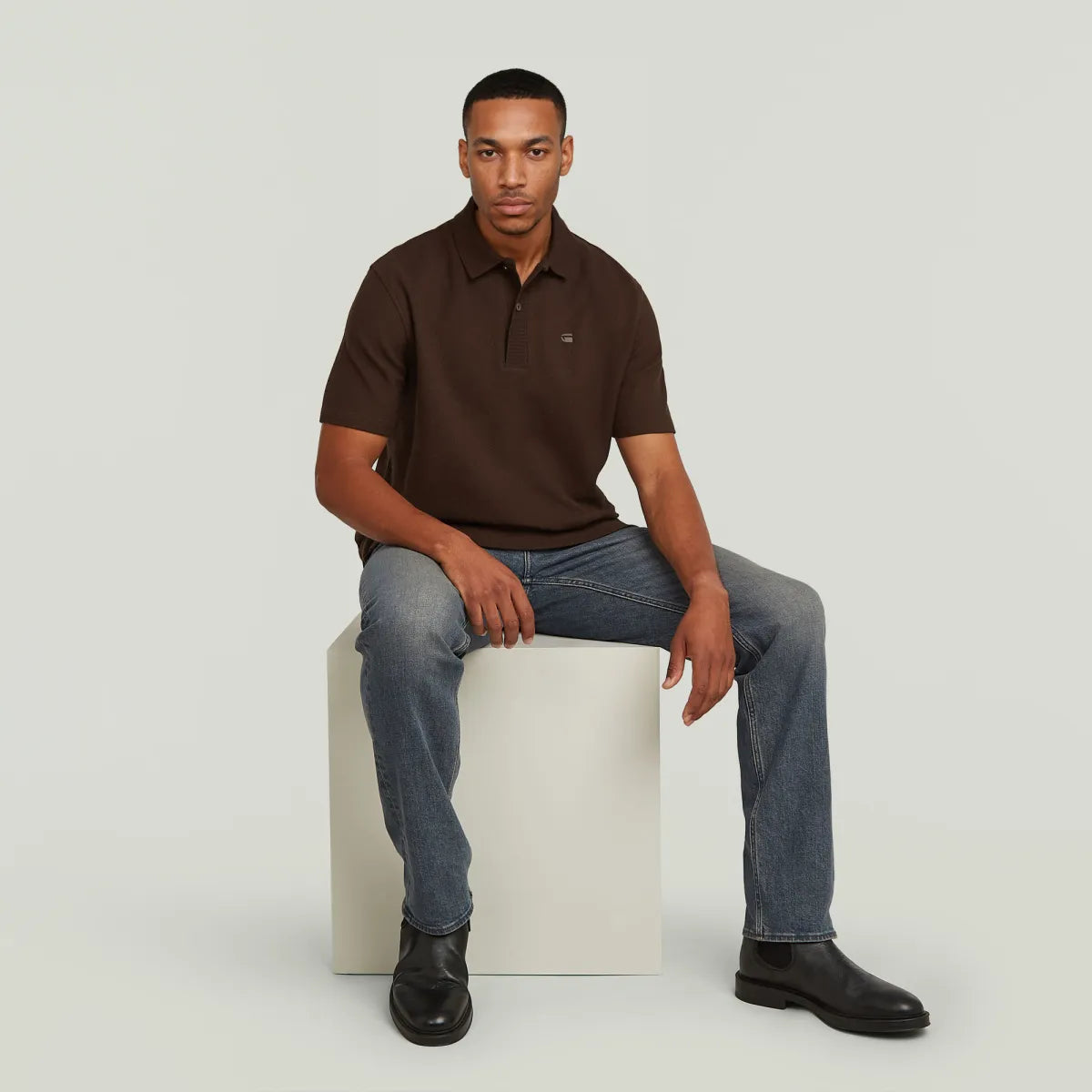 G-STAR Mosa Straight Jeans - Atlantic Sand Blast