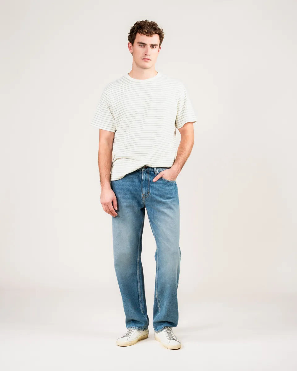 KUYICHI Liam Striped Tee