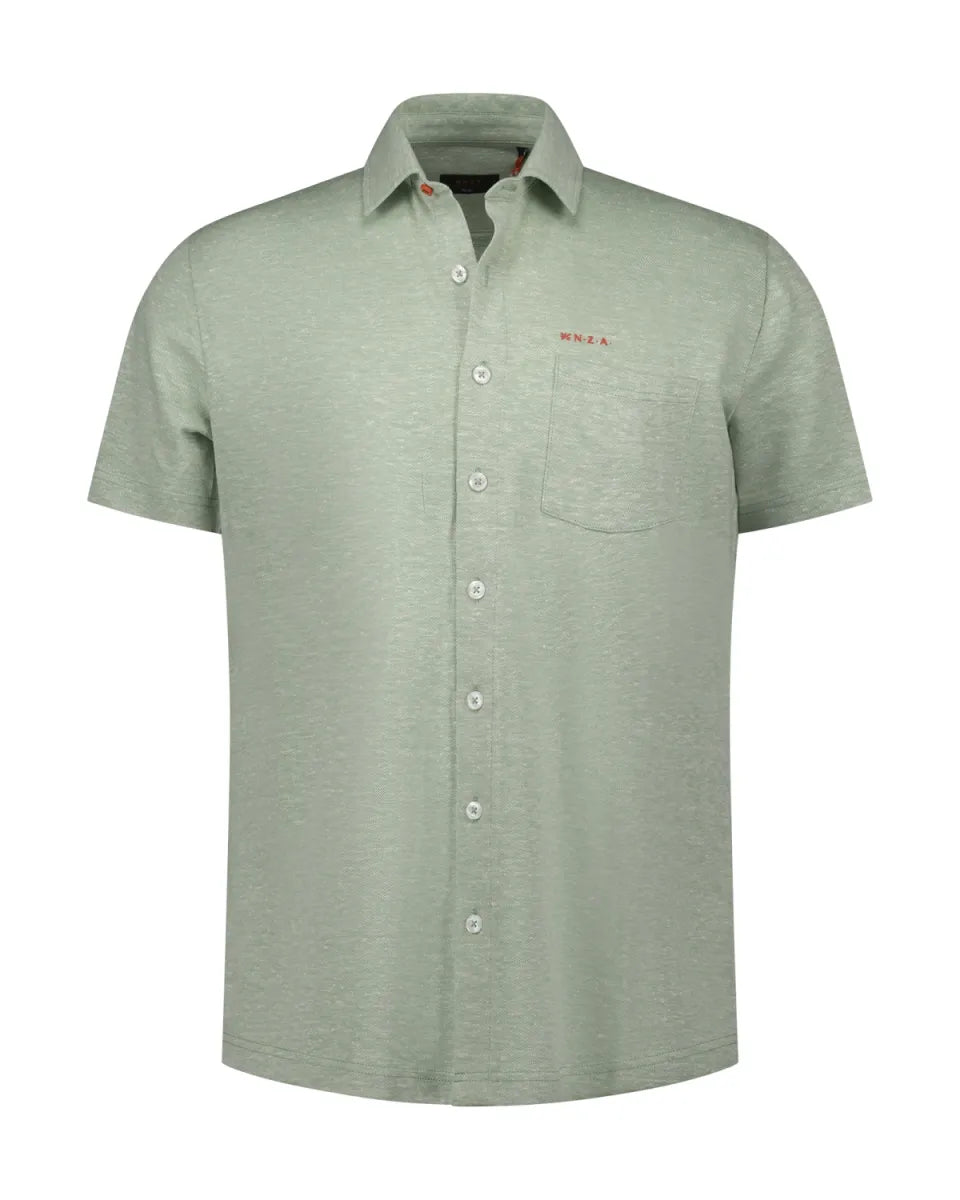 NEW ZEALAND AUCKLAND Shirt Short Sleeves - Mist Green
