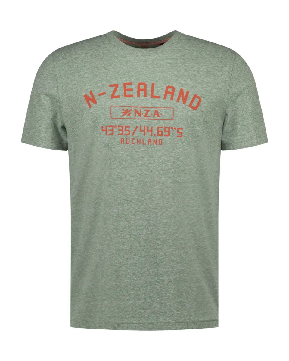 NEW ZEALAND AUCKLAND Tee Round Neck - Mist Green
