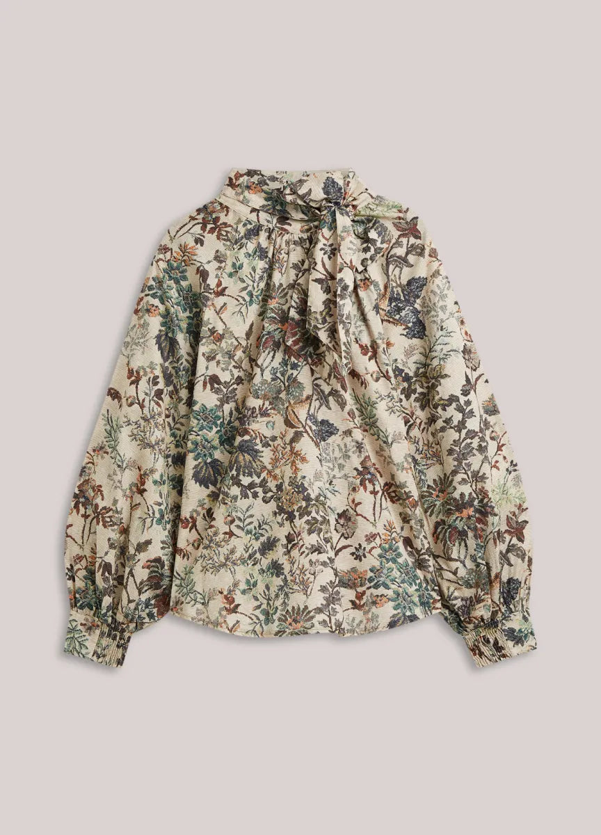 SUMMUM Top Botanical Print