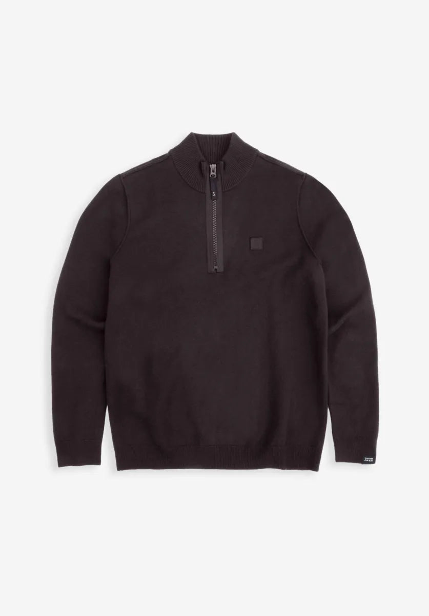 BUTCHER OF BLUE Clifden Halfzip | Topaz Brown