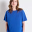 AMERICAN VINTAGE T-Shirt Fizvalley - Kobalt Blauw