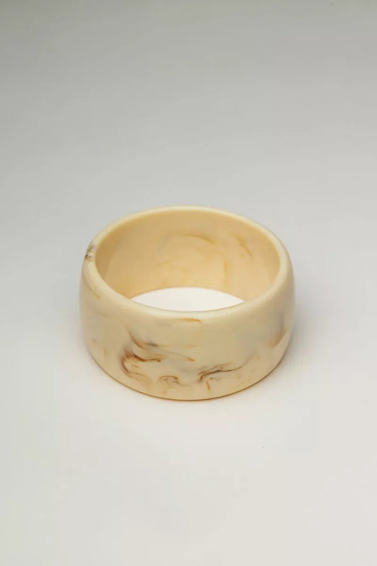 BOW 19 Big Bracelet - Marble White