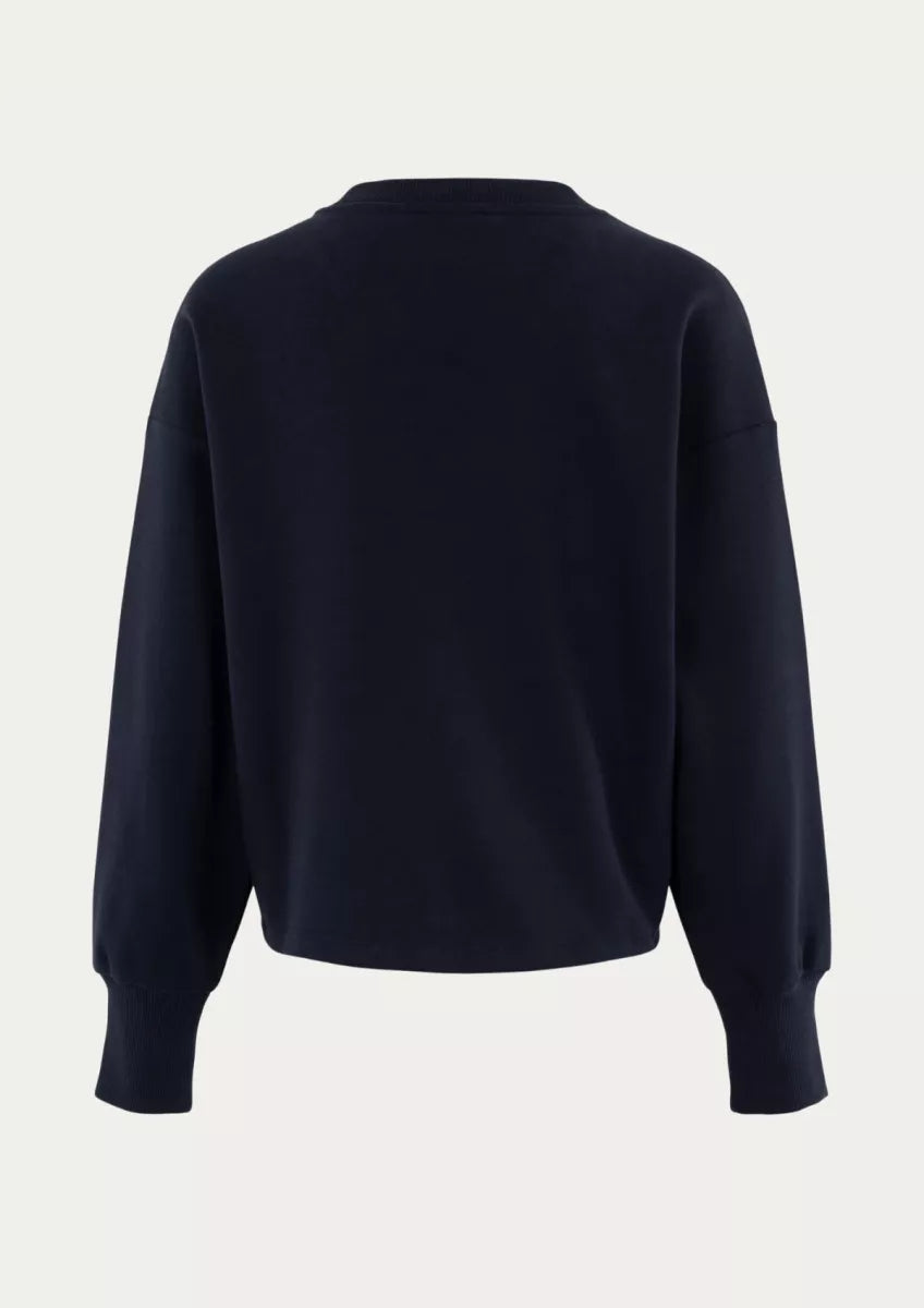 ANNA BLUE Crew Cropped