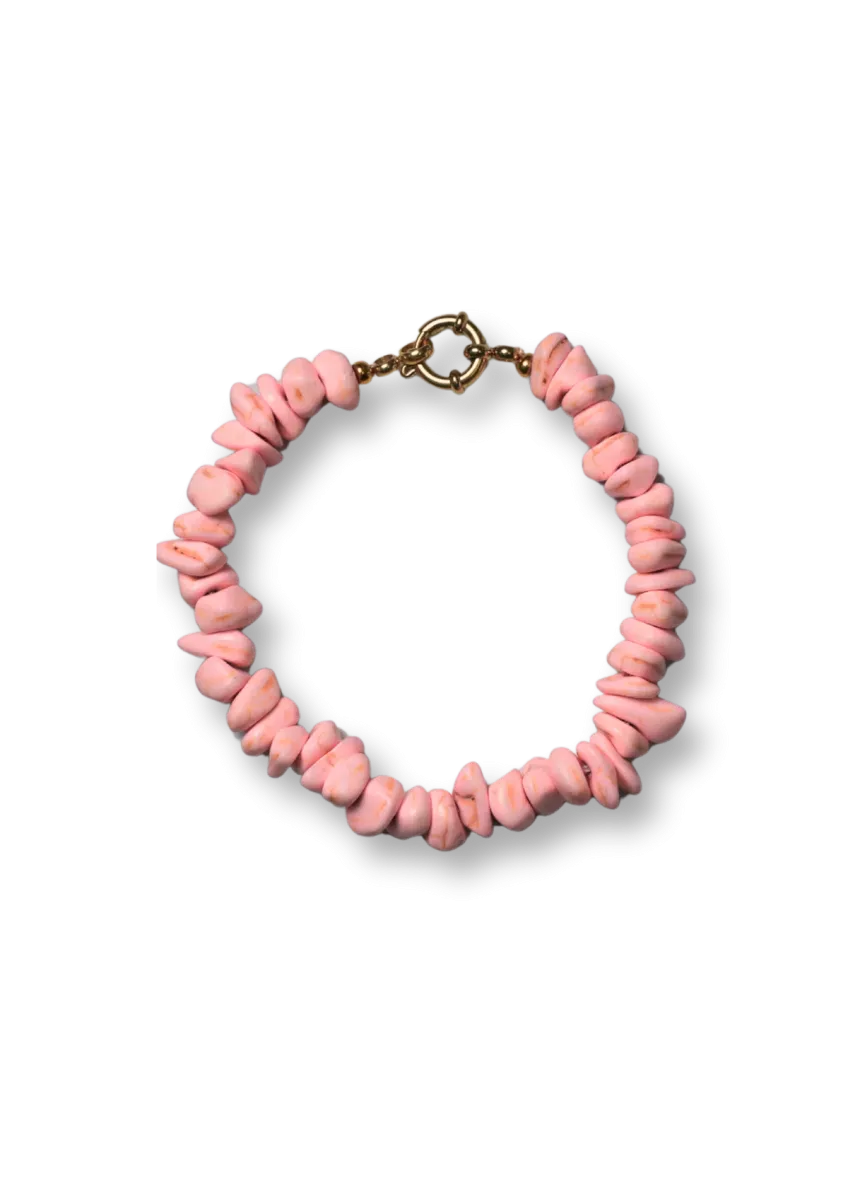 BONNIE STUDIOS Flint Pink Bracelet