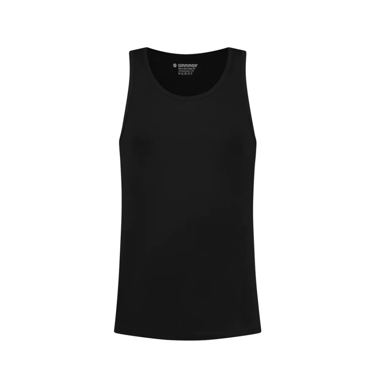 GARAGE GARAGE Semi Bodyfit | Singlet-Zwart